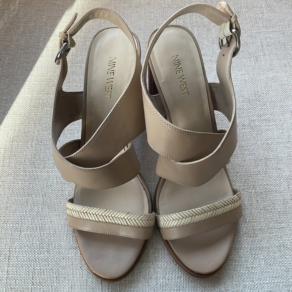 Nine West Strappy Heeled Sandals - Picture 2 of 9